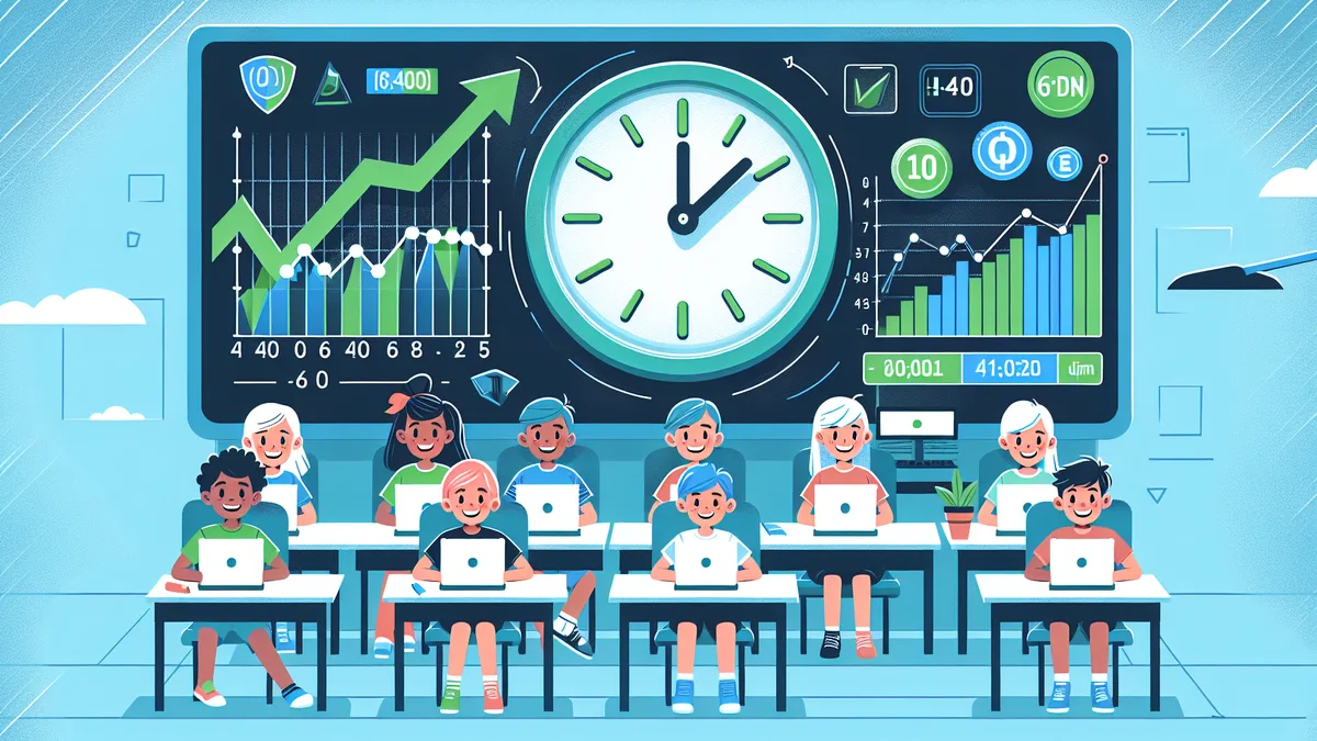 40분 수업에서 주식시장을 체험하는 방법